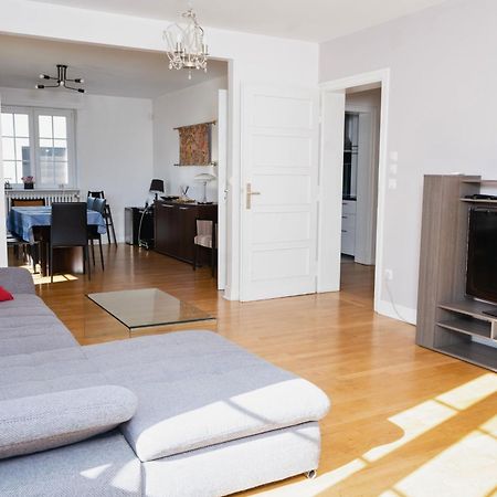 Charmant Appartement Avec Terrasse Dans Villa Strasbourg Exterior foto
