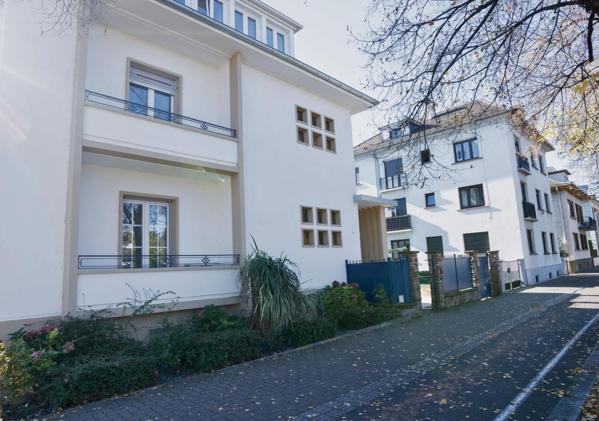 Charmant Appartement Avec Terrasse Dans Villa Strasbourg Exterior foto