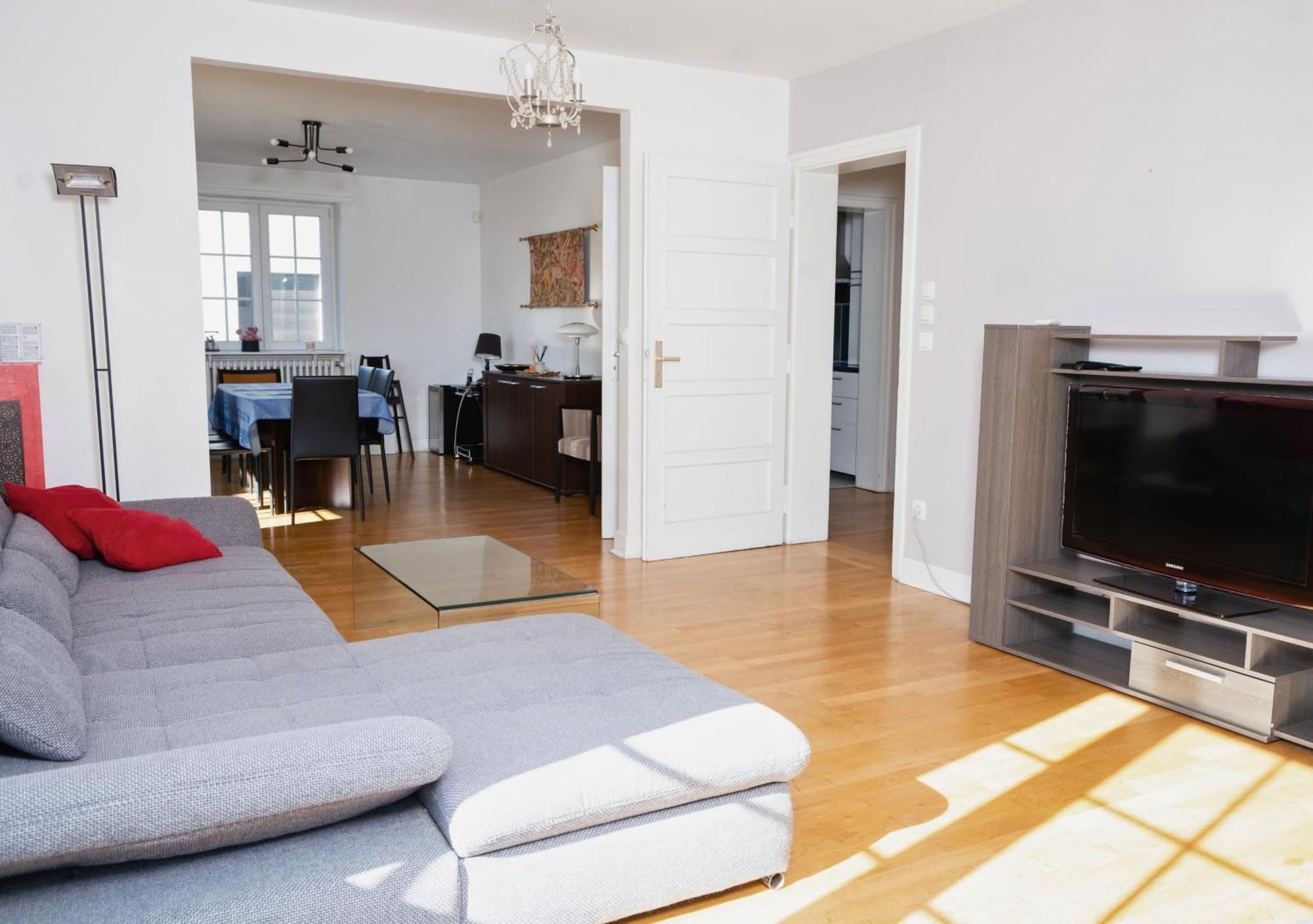 Charmant Appartement Avec Terrasse Dans Villa Strasbourg Exterior foto