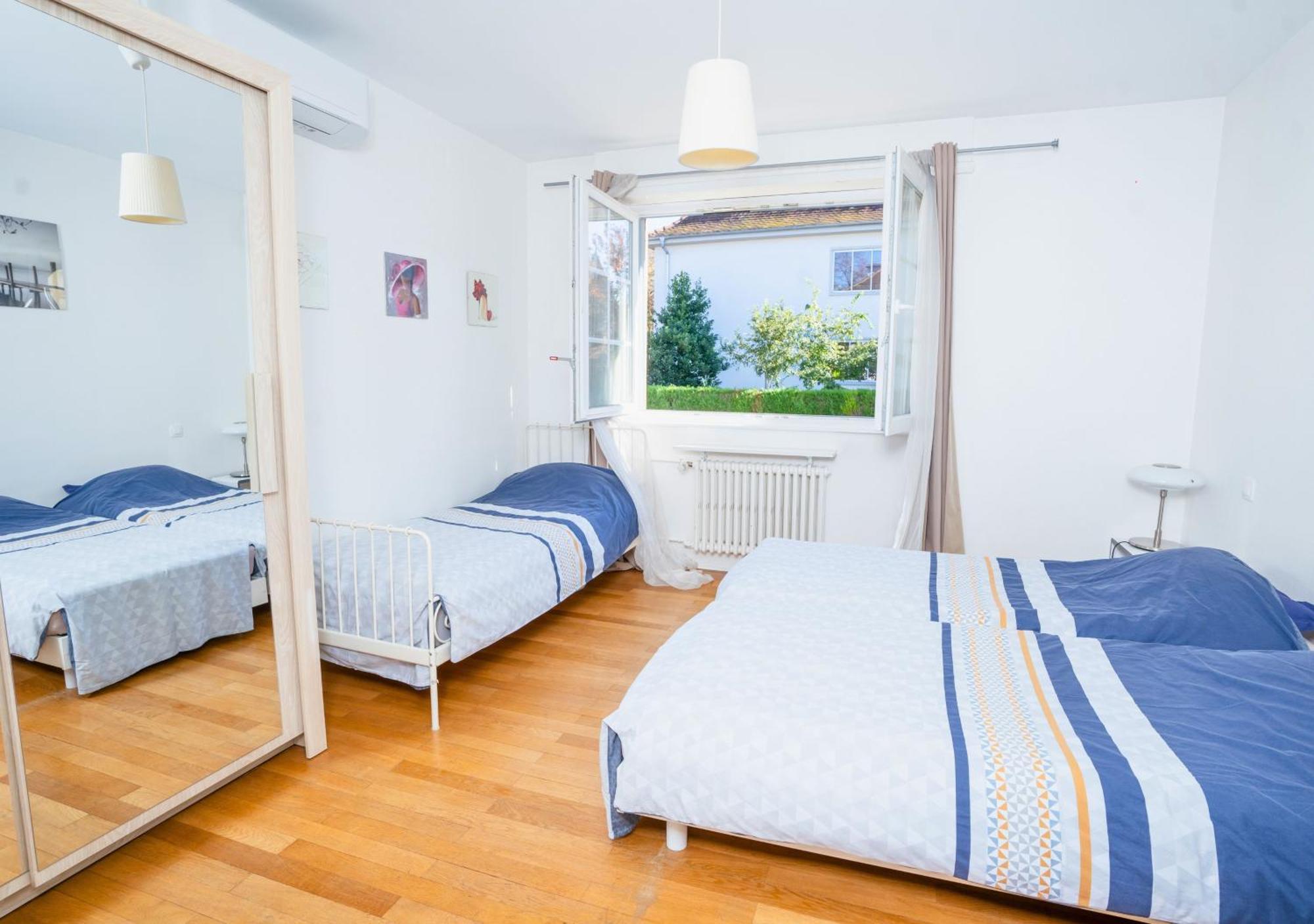 Charmant Appartement Avec Terrasse Dans Villa Strasbourg Exterior foto